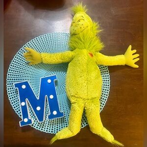 Grinch Plush Stuffed Toy Kohls Cares Dr Seuss Green Soft 18 Inch